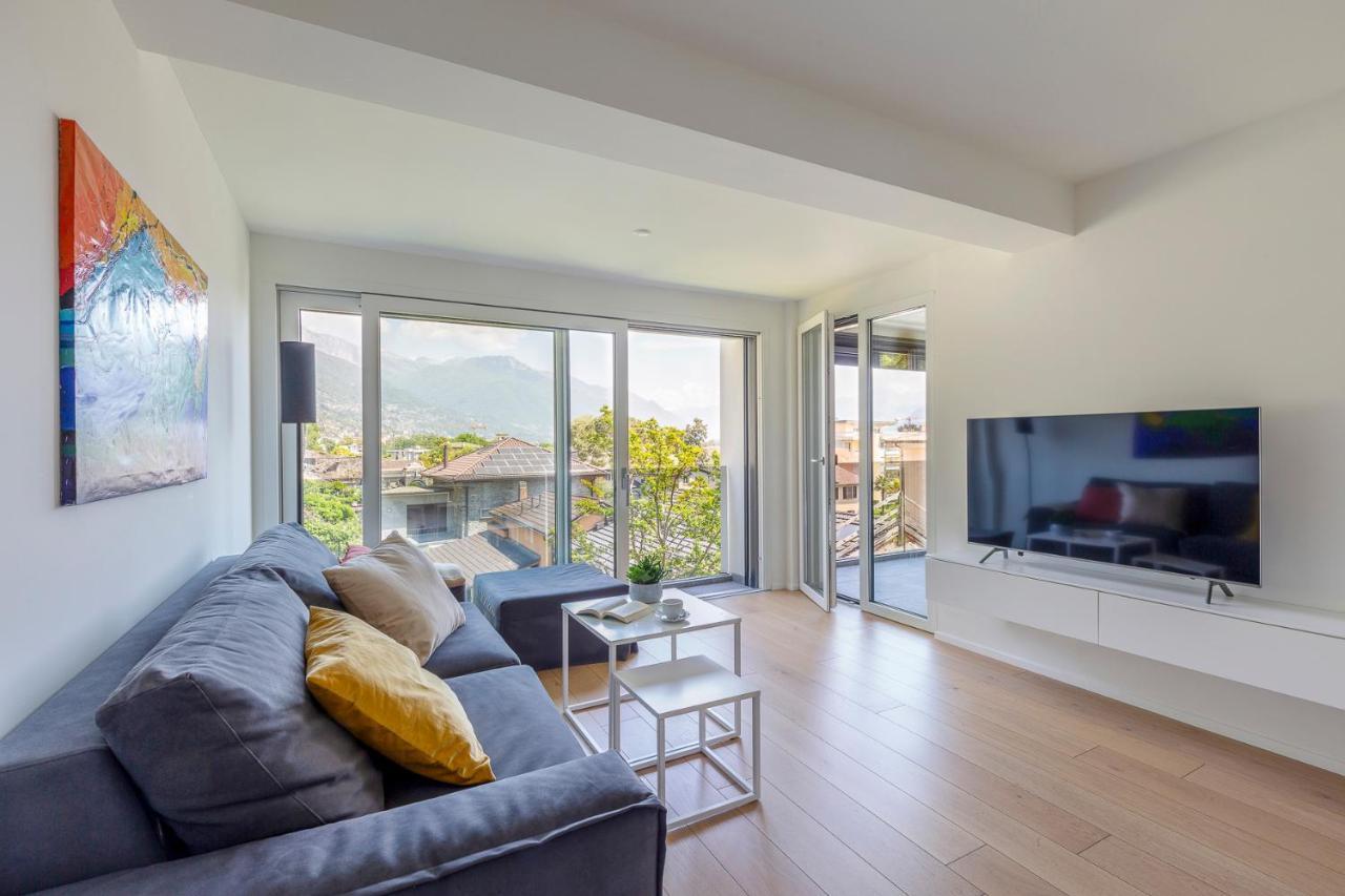 Sasso Boretto, Luxury Holiday Apartments アスコナ エクステリア 写真