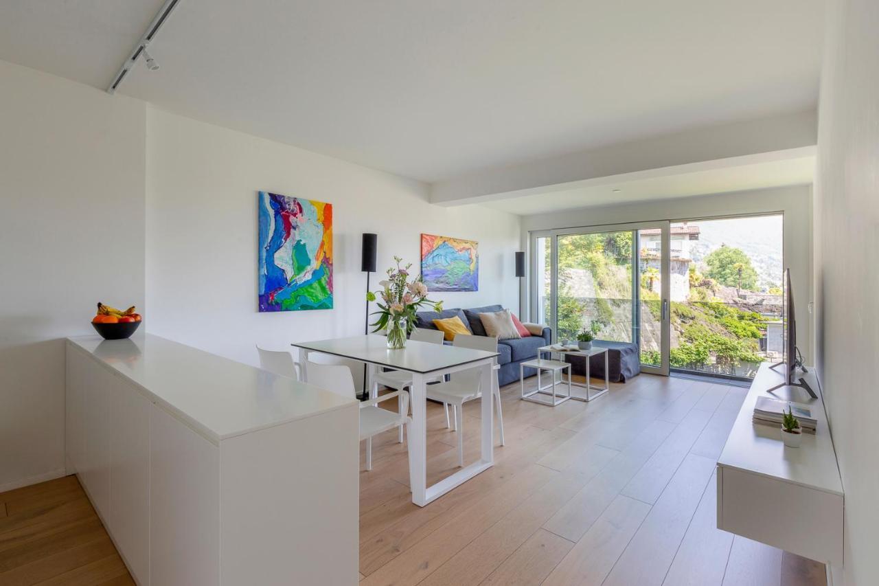 Sasso Boretto, Luxury Holiday Apartments アスコナ エクステリア 写真