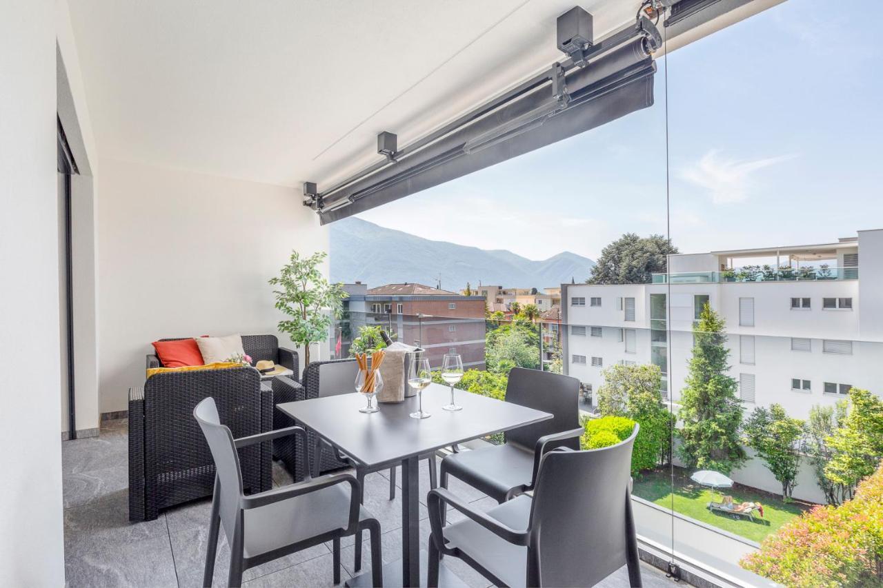 Sasso Boretto, Luxury Holiday Apartments アスコナ エクステリア 写真